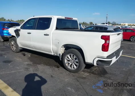 2020 Chevrolet Silverado 1500 2Wd Short Bed Custom z USA, uszkodzony, nr VIN 3GCPWBEK9LG282707